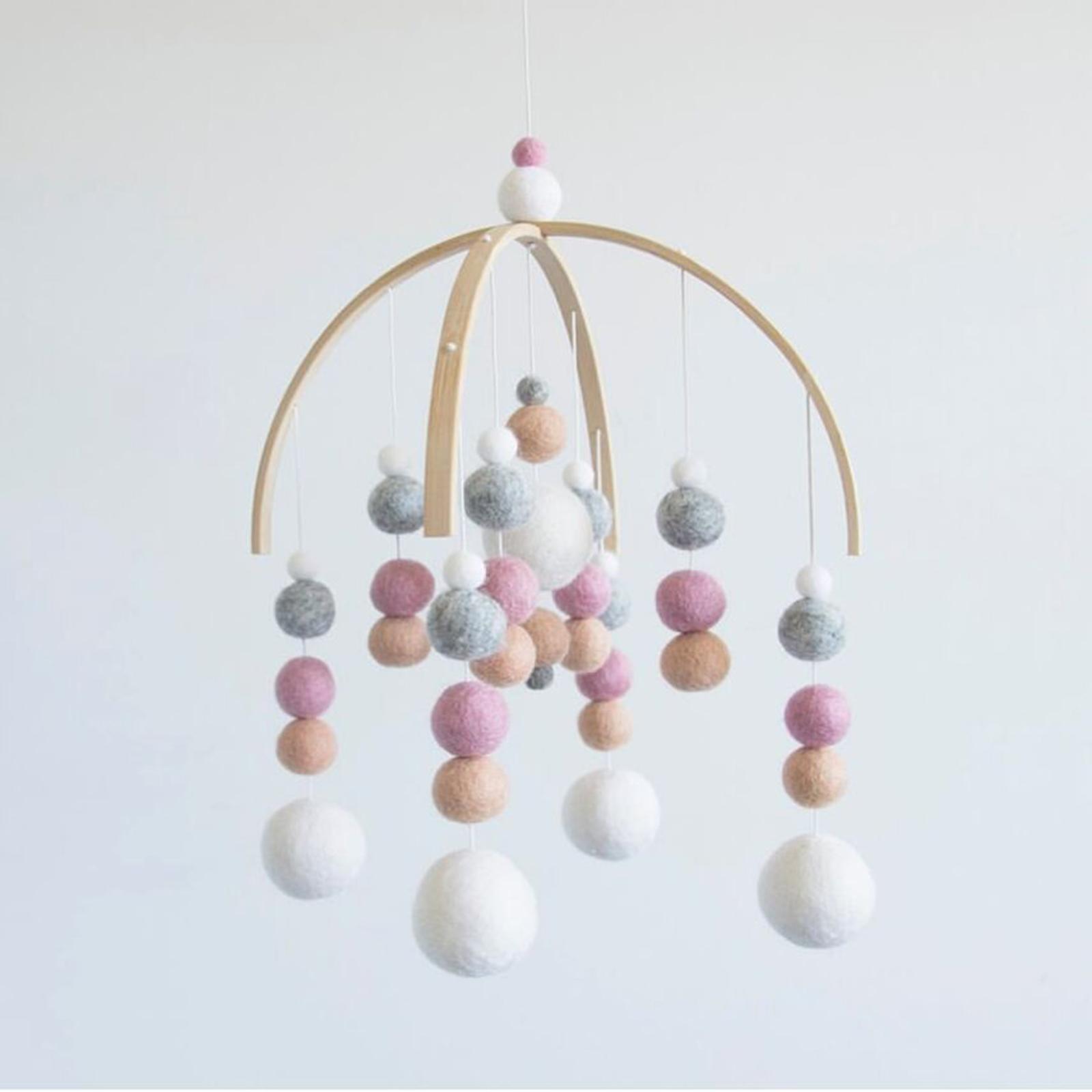 Baby Nursery Diy - 나무로 만든 모빌 걸이 프레임 키트,