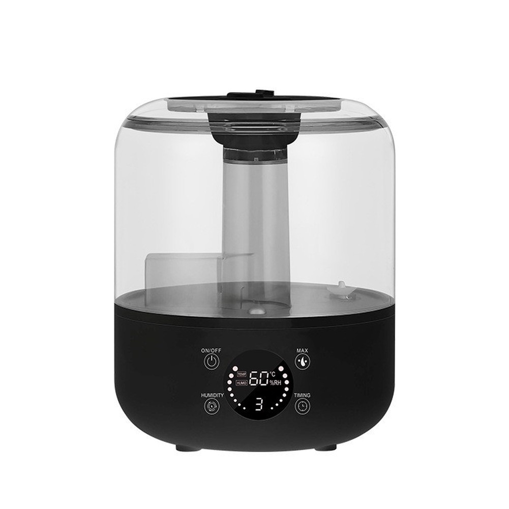 Humidifier Nursery Quiet - 듀얼 노즐 3리터 가습기 (상부 주입