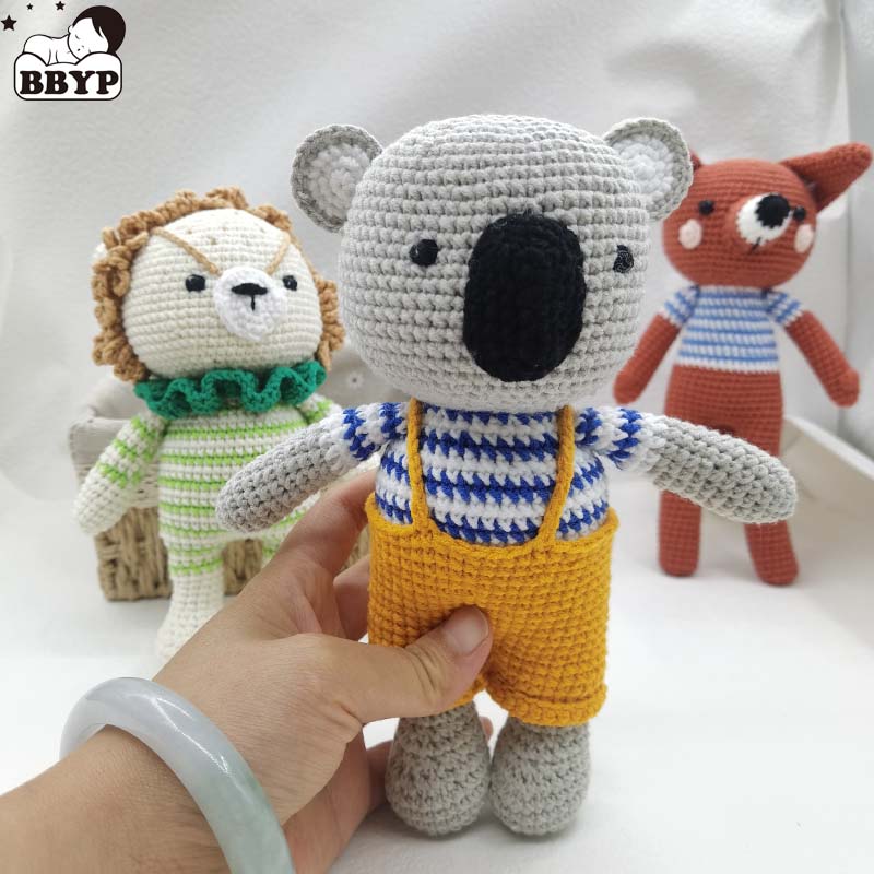 Baby Nursery Diy - 아기 크로셰 인형 사자 코알라 여우