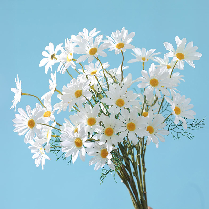 Baby Nursery Decor Ideas - 1/2/3개 데이지 인조 꽃다발 50cm 가짜