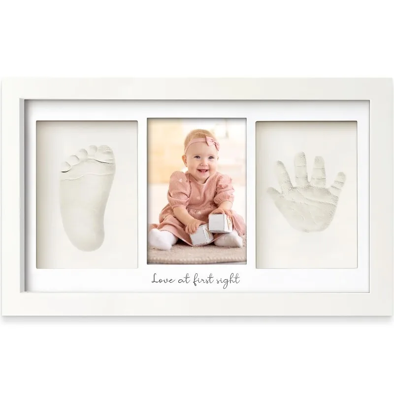 Baby Nursery Images - 아기 손발자국 점토 키트 신생아 기념