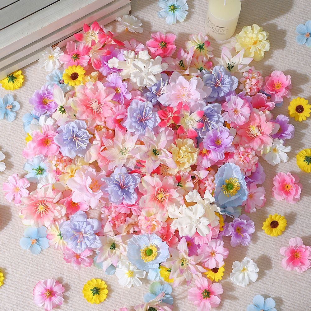20/50Pcs 인공 꽃 실크 가짜 꽃 홈 룸 장식 웨 - Baby Nursery Decor Ideas 리뷰 및 가격