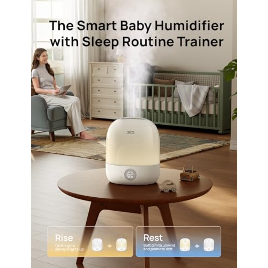 침실 및 보육시설용 스마트 가습기, ABS 플라스틱,  - Humidifier Nursery Quiet 리뷰 및 가격