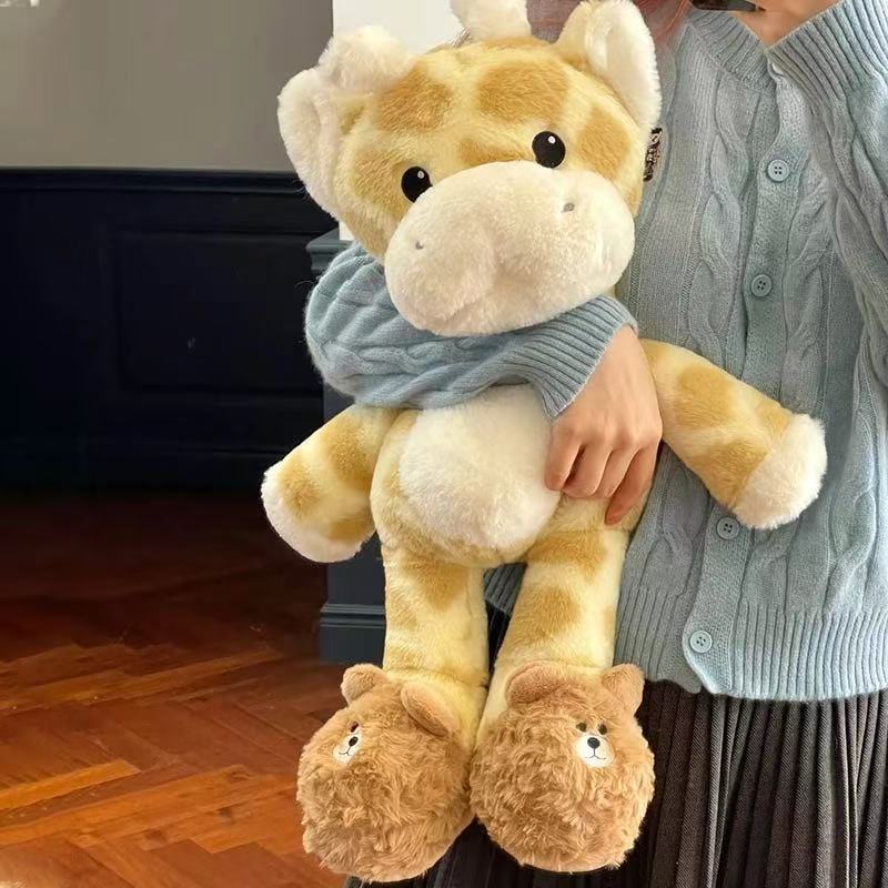 푹신한 기린 아기 식욕 플러시 장난감 귀여운 동물 부드 - Baby Nursery Decor Ideas 리뷰 및 가격