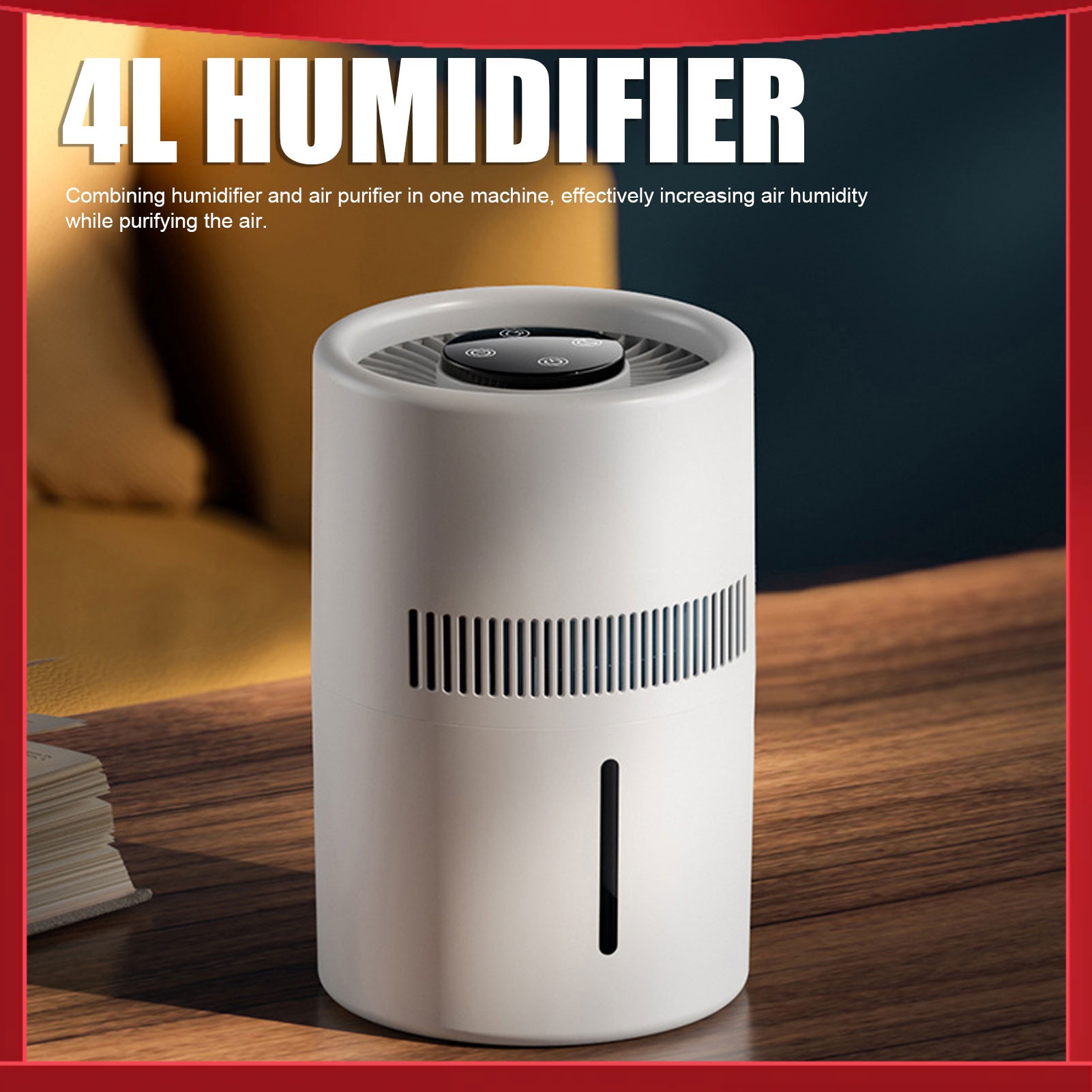 공기청정기 및 가습기 2 in 1 5W 4L 물탱크 저 - Humidifier Nursery Quiet 리뷰 및 가격