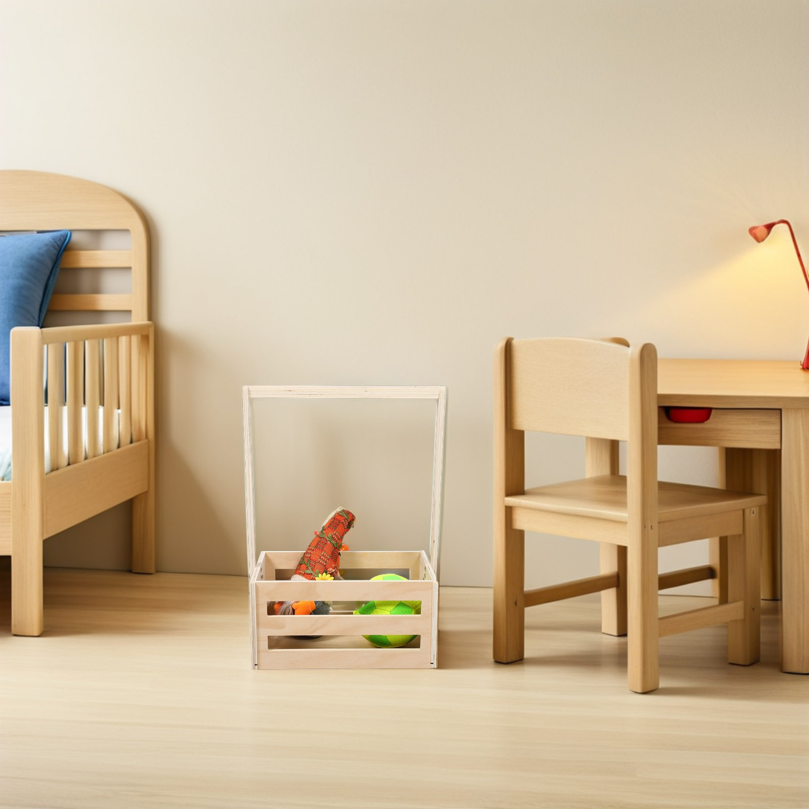 빈티지 나무 베이비 샤워 수납 상자, 소박한 스타일의  - Baby Nursery Storage 리뷰 및 가격
