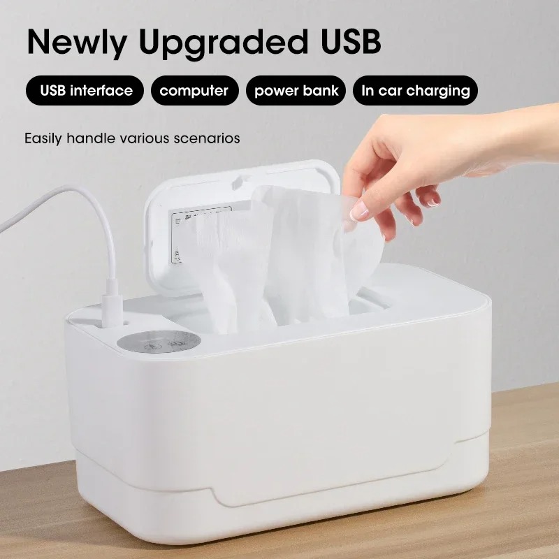아기 물티슈 워머 USB 충전식 휴대용 LED 디스플레 - Baby Nursery Heater 리뷰 및 가격