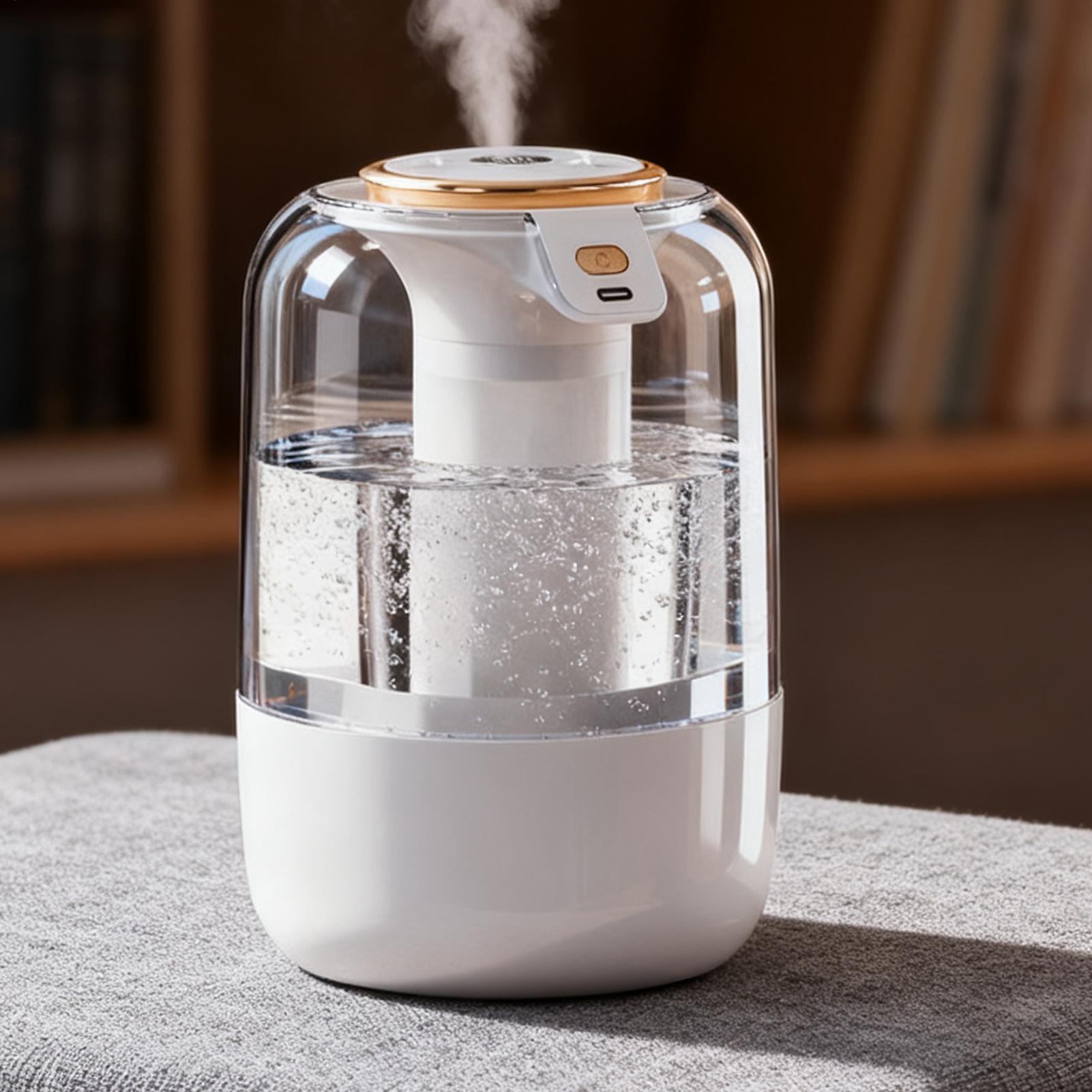 야간 조명이 있는 침실 가습기 조절 가능한 미스트 레벨 - Humidifier Nursery Quiet 리뷰 및 가격