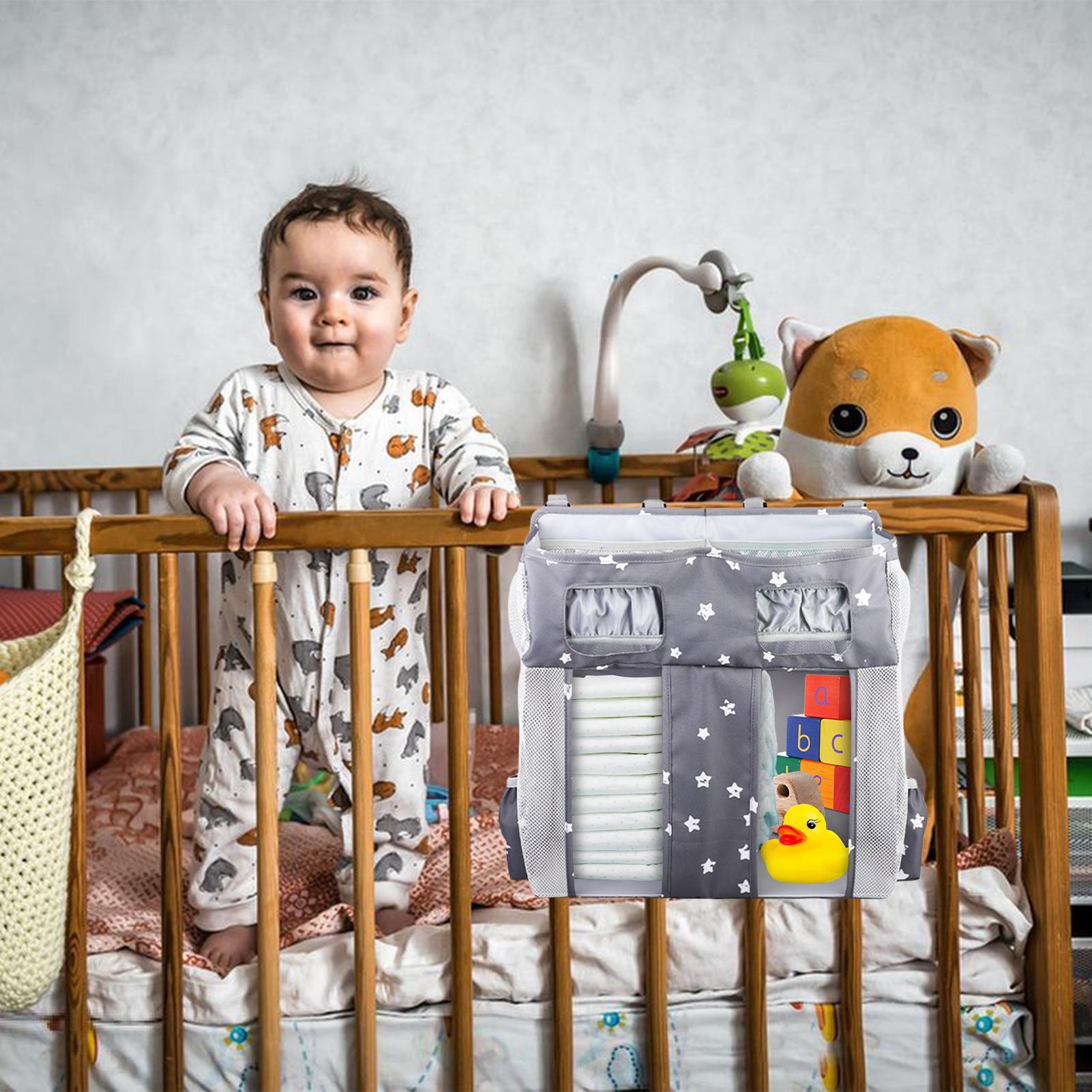아기 침대 보관 가방 유아 필수품 기저귀 정리함 (젖병 - Baby Nursery Storage 리뷰 및 가격