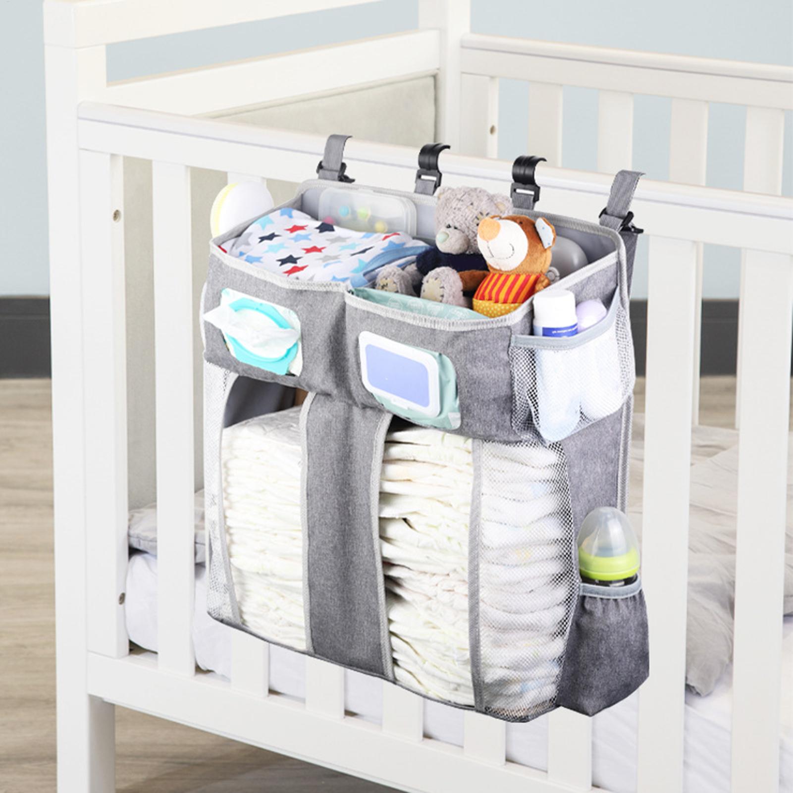 아기 침대 보관 가방 유아 필수품 기저귀 정리함 (젖병 - Baby Nursery Storage 리뷰 및 가격