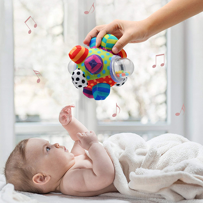 공 딸랑이 유아 감각 벨 장난감 인지 발달 울퉁불퉁한  - Baby Nursery Images 리뷰 및 가격