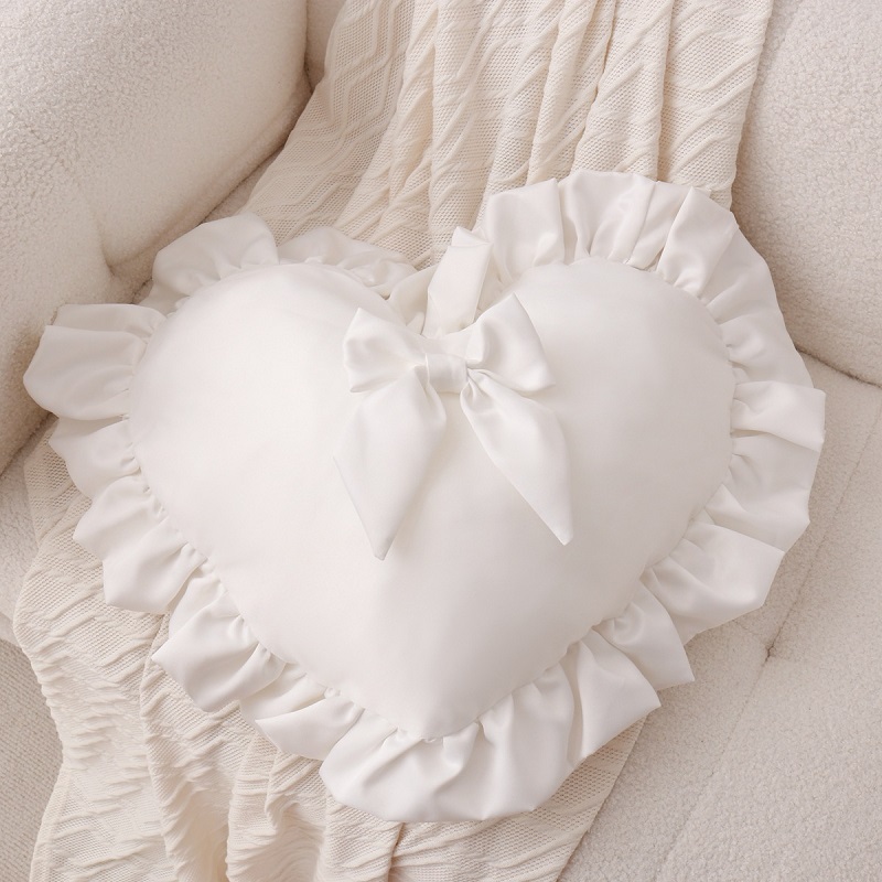 사랑스러운 화이트 블랙 핑크 하트 쿠션 소녀 방 장식  - Baby Nursery Decor Ideas 리뷰 및 가격